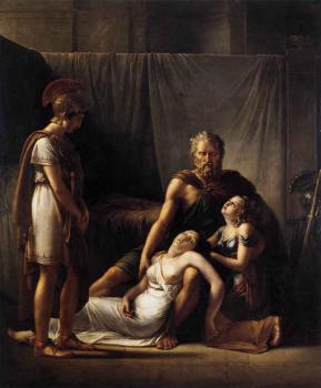 Francois-Joseph Kinsoen : The Death Of Belisarius Wife